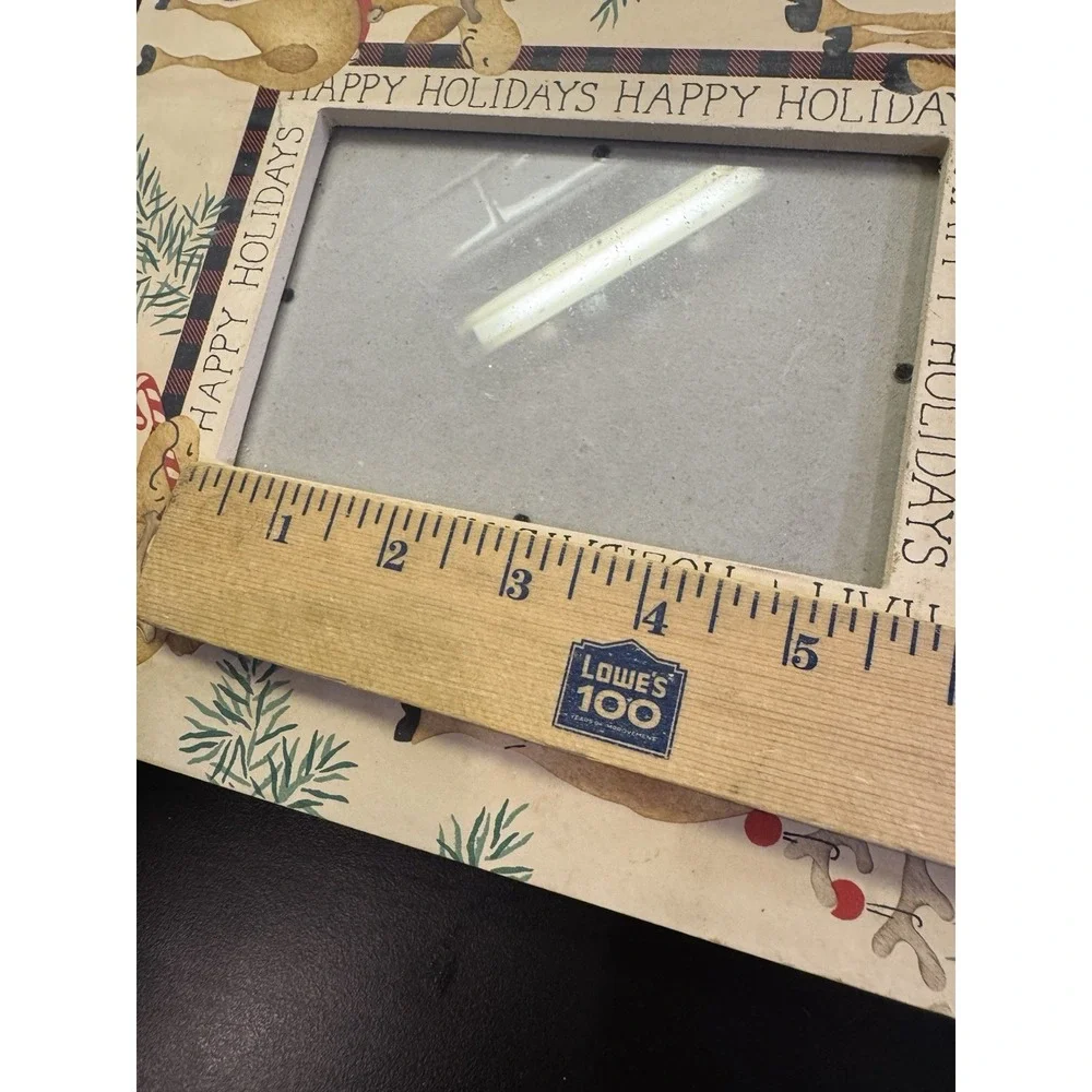 Danielsen‎ Designs Aspen decorative Christmas picture frame 8.5x10.5 For 3.5x5.5